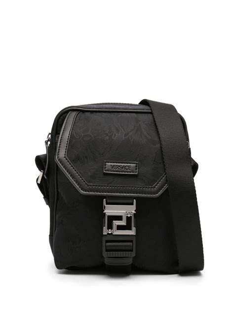 versace black crossbody|farfetch versace crossbody bags.